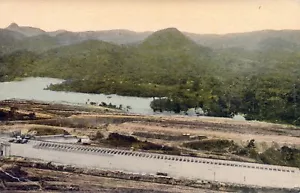 Vogelperspektive von Pedro Miguel Schloss Vintage Panama Postkarte - Bild 1 von 2