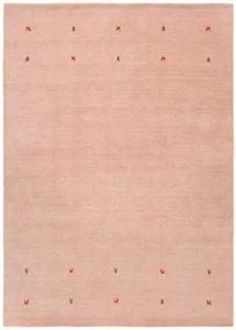 Alfombra oriental tejida a mano Handloom 230x163 cm-fina, moderna, alfombra, alfombra, rosa - Imagen 1 de 11