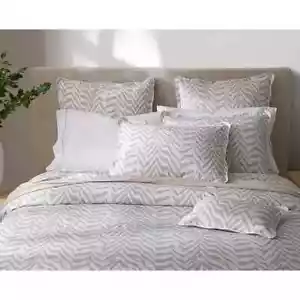 MATOUK SCHUMACHER, Quincy Bedding Collection Gray King 4pc Bedding Set, New - Picture 1 of 4