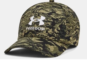 Gorra elástica digital camuflada verde camuflaje verde Under Armour UA para hombre M/L - Imagen 1 de 3