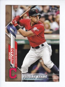 2020 Topps Series 1 #225 OSCAR MERCADO FS 1133/2020 GOLD Parallel Future Stars - Picture 1 of 3