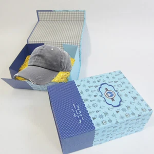 100x Adolescentes Niños Regreso a la Escuela Regalos Cajas Cierre Magnético Gorra de béisbol Gorra Sombrero Caja - Imagen 1 de 6