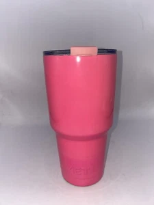 Yeti Tumbler 30 Oz With Lid. Powder Coated Pink - Picture 1 of 10