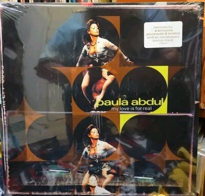 Paula Abdul - My Love Is For Real Vinyl 12"  SEALED! Foto 1 de 3