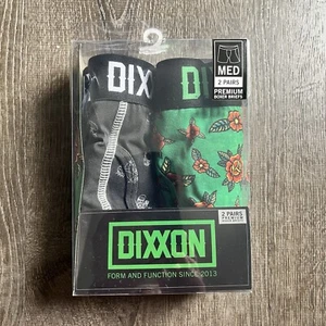 Calzoncillos boxer Dixxon Flannel Company para hombre medianos premium arco iris 2 pares - Imagen 1 de 2