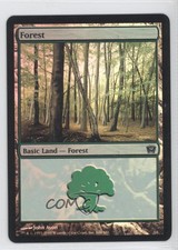 2005 Magic: The Gathering - Core Set: 9th Edition Foil Forest #349 n0n