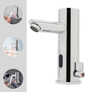 Sensor infrarrojo grifo de baño grifo de lavabo grifo mezclador automático - Imagen 1 de 14