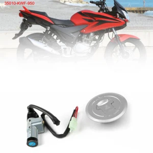 Ignition Switch Fuel Gas Cap Seat Lock Key Durable Fits For Honda CBF125 09 - Picture 1 of 20