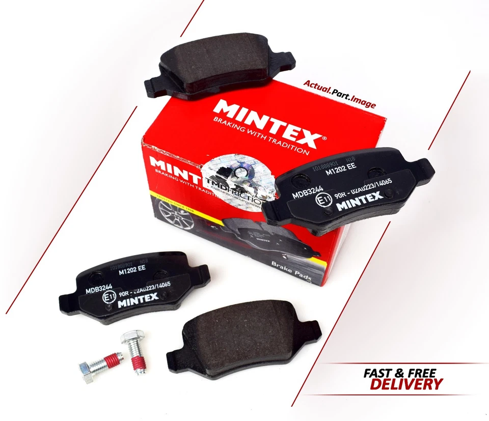 JUEGO DE PASTILLAS DE FRENO TRASERAS MINTEX ORIGINALES PARA MERCEDES BENZ MDB3244 Foto 1 de 1