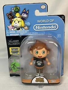 New Jakks Pacific Animal Crossing Villager 4" Figure with Leaf Nintendo - Picture 1 of 5