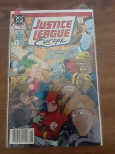 Justice League Europe Annual #1 1990 dc-comics Comic Book collectable - Picture 1 of 2