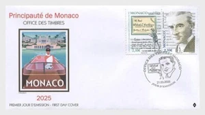 monaco 2025 150th Ann Maurice RAVEL Birth 1875 Bolero symphonic ballet 2v FDC - Picture 1 of 1