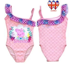 Peppa Pig Swimwear,Girls Swimsuit ,swimming costume, 2-6 Years,Official Licensed - Picture 1 of 16