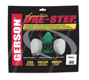 Gerson Signature One Step 8111P Half-Mask Cartridge Respirator (SMALL) - Picture 1 of 6