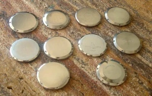 Several Used Omega / Titus / Bulova Watch Case Backs See Description For Info - Picture 1 of 6
