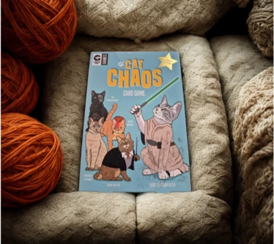 Cat Chaos Card Game - Celebrity Edition!! New!! Family game for 2-8 Players!! - Image 1 of 3