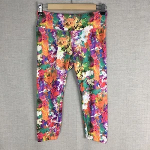 STUDIO CAPEZIO Leggings Women's Size XS Colorful Cropped Activewear - Picture 1 of 10