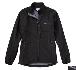Collectible Amtrak Clique Black Soft Shell Jacket Size XXL - Picture 1 of 4