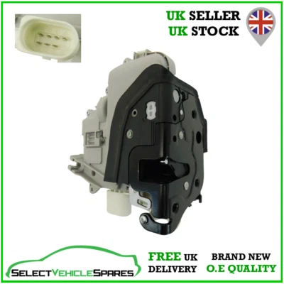 NEW AUDI A1 8X / A6 C7 / A7 4G / A8 4H / Q3 DRIVERS FRONT DOOR LOCK CATCH 2010> - Image 1 of 4