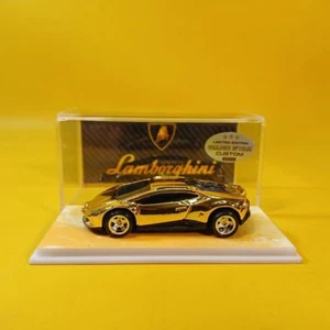 Hot Wheels LAMBORGHINI STERRATO Gold CHROME (WANGSTAR CUSTOM) REAL RIDERS - Picture 1 of 15