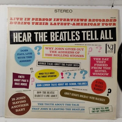 The Beatles – Hear The Beatles Tell All    EX  Vinyl LP96 - Image 1 of 4