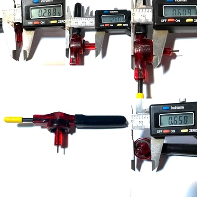 老式 DAN WESSON 工厂旋转手腕组合工具红色 — 第 1/4 张图片