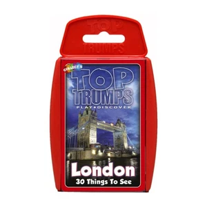 London 30 Things to See Top Trumps Card Game - Picture 1 of 5