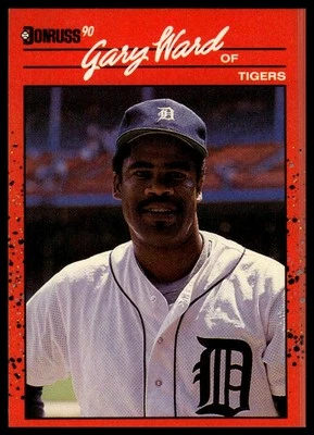 1990 Donruss #621 Gary Ward - Image 1 of 2