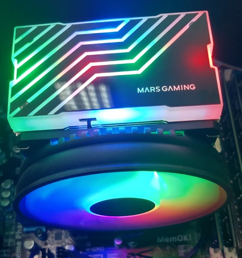 Dissipatore di calore con ventola FRGB MARS GAMING  adatta per  INTEL/AMD - Immagine 1 di 4