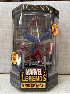 SPIDER-MAN Upside-Down Action Figure Signed by STAN LEE Marvel Legends Icons - Picture 1 of 11