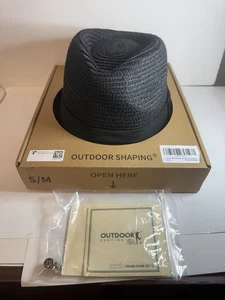 Strohhut Fedora UPF 50+ S/M schwarz  - Bild 1 von 15
