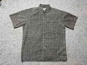 Reyn Spooner Shirt Mens Medium Hawaiian Trad Geometric Button Up Casual Aloha - Picture 1 of 7