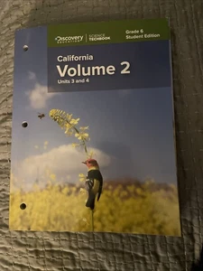 Discovery Ed Science Techbook Gr 6 Vol 2 Units 3 & 4 9781682208083 - Imagen 1 de 3