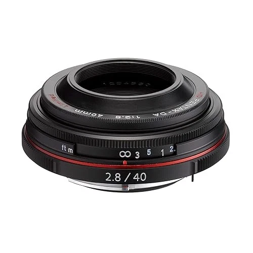 PENTAX Lens HD PENTAX-DA40mmF2.8 Limited Black K Mount APS-C Size 21390 - Image 1 of 4