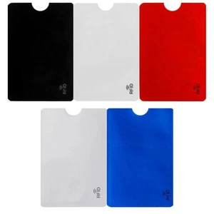 5x RFID Schutzhülle Kredit Debitkarte Sicherheit Schutzhüllen Kartenetui - Bild 1 von 1