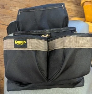 Kunys PK1836 5 Pocket Framer's Nail & Tool Bag Carpenter Tool Belt Pocket - Picture 1 of 7