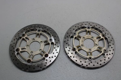 1999-2002 Suzuki Sv650s Front Left Right Brake Rotors Discs - Imagem 1 de 4