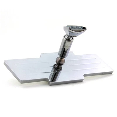 CROSS CLASSIC CAR CHROME CRISSCROSS HOT ROD REAR VISION VIEW MIRRORS NEW 1 PCS - Image 1 of 4