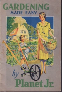 Planet Jr Tools & Implements: Gardening Made Easy brochure catalog c 1930s - Picture 1 of 1