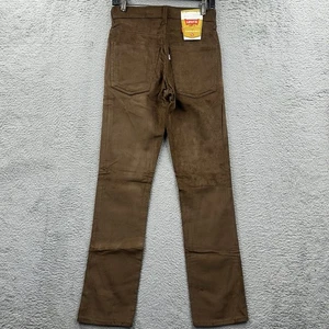 Vintage DEADSTOCK Levi's Mens 519 Cords Corduroy Jeans Pants Brown 80s 28x32 - Picture 1 of 9
