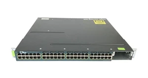 Cisco WS-C3560X-48P-S 48 ports Gigabit PoE+ commutateur 1 x C3KX-PWR-715WAC - Photo 1/1