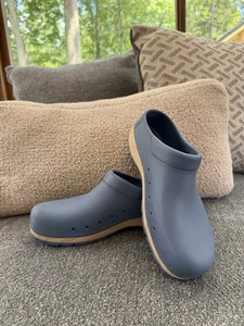 Zapatos Zueco Dansko Kane Mules Moldeados En Azul Talla EU 40 / US 9.5 - 10 Sin Plantillas - Imagen 1 de 15
