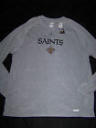 Reebok Men's New Orleans Saints Speedwick Long Sleeve Shirt NWT 2XL