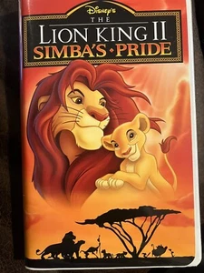 Disney’s The Lion King II (2) Simba’s Pride (VHS 1998) Clamshell Case USED - Picture 1 of 3