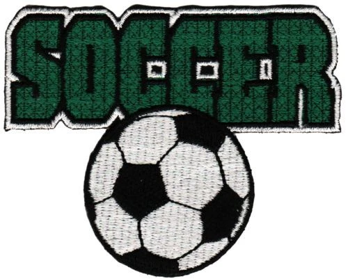 BP BRAUNERT PATCHES bc27★Soccer Fußball Ball Aufnäher Bügelbild Patch Bügelflicken Neu 8,5 x 6,8 cm