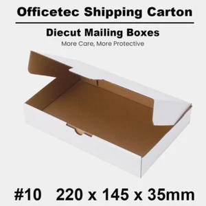 Mailing Box 220 x 145 x 35mm Small Diecut Shipping Carton Cardboard Mailer - Picture 1 of 5