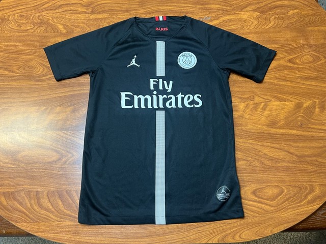 Paris Saint-Germain Black International Club Soccer Fan Jerseys