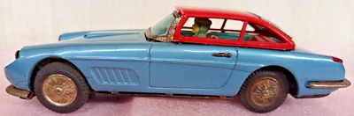 Bandai Ferrari SuperAmerica Super America convertibile tin toy battery op. - Immagine 1 di 4