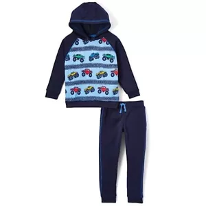 Hooded Sweatshirt & Sweatpants Set - Picture 1 of 8