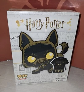 Movies Funko POP! & T-Shirt! Sirius Black:Dog *Flocked* (Hot Topic) *Large* - Picture 1 of 2